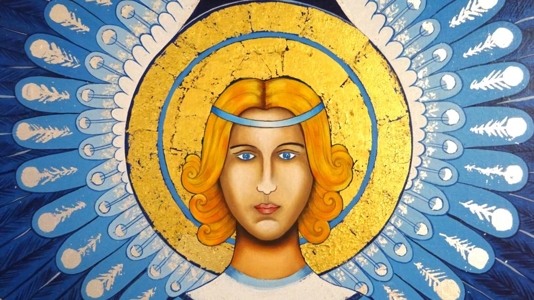 Ange bleu